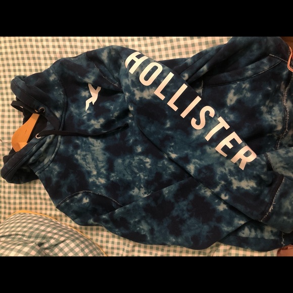 Men’s Medium Hollister Tie Dye Hoodie - Picture 1 of 3